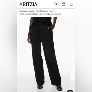 Aritzia Wilfred The Effortless Pants - Black